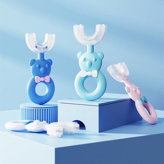Suduxii - Children's Baby U-shaped Mouth Toothbrush